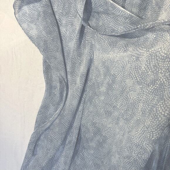 New Michael Kors V-Neck Midi Kaftan Chambray Dress Size S/M MISSING Chain Belt - Picture 7 of 16